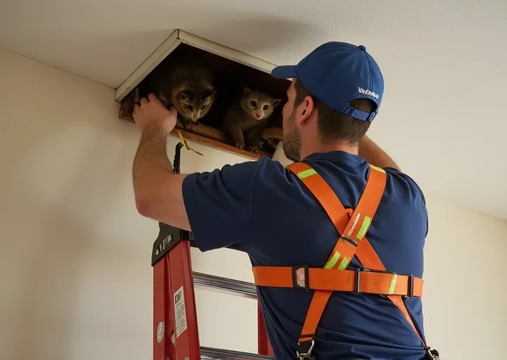 Safe Roof Cavity Access Currimundi